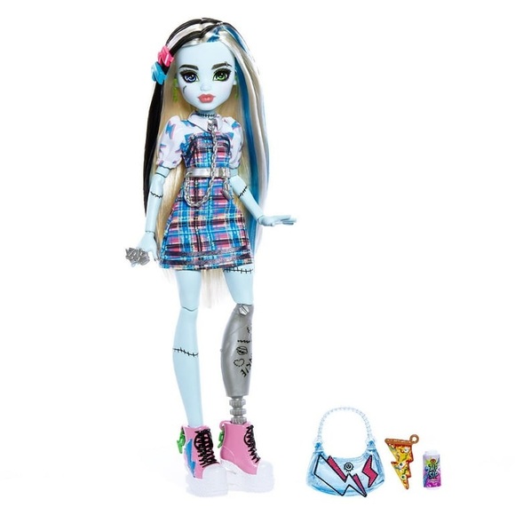 Monster High®: Frankie Stein™ Day Out Doll with Accessories-New - Picture 7 of 9